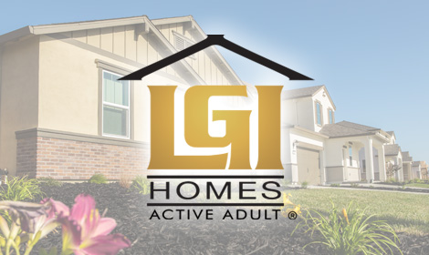 LGI Active Adult Homes & Logo