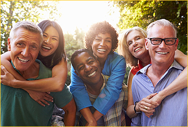 Active Adult Couples Photographed Together