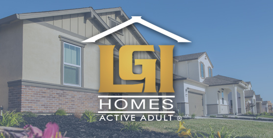 LGI Active Adult Homes & Logo