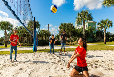 Reunion Village Volleyball Courts